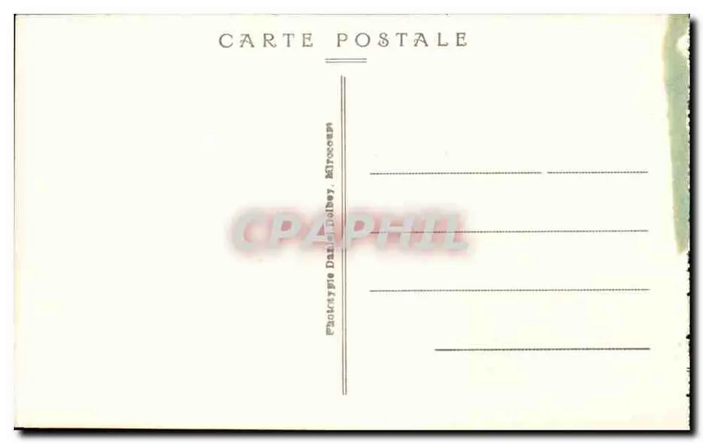 Camp du Valdahon (Loubs) — Die permanente Kantine des Lagers — Ed. Grosmaire - Rückseite