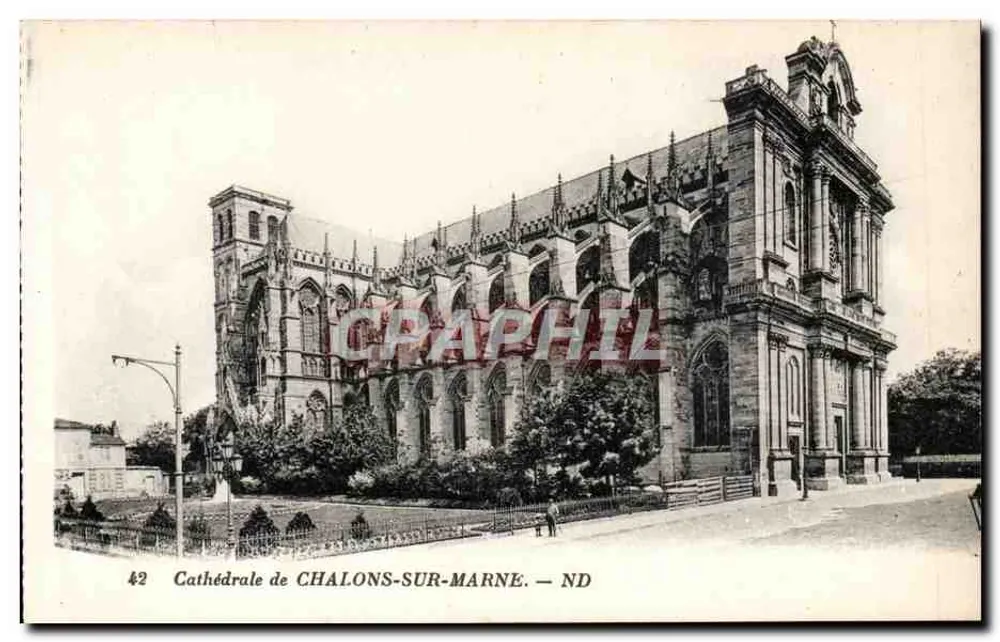 Catedral de CHALONS-SUR-MARNE — ND — 42 - Frente