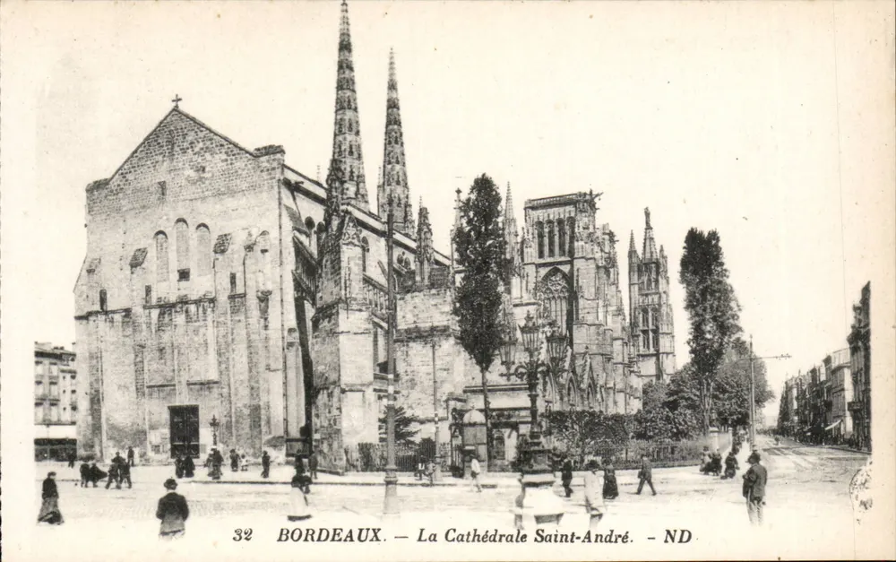 Bordeaux — Katedra św. Andrzeja — ND - Awers