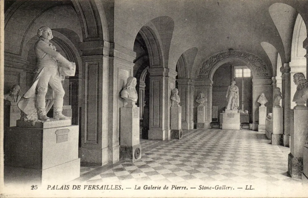 Schloss Versailles — Die Stein-Galerie — Stone-Gallery — LL. — n°25 - Vorderseite