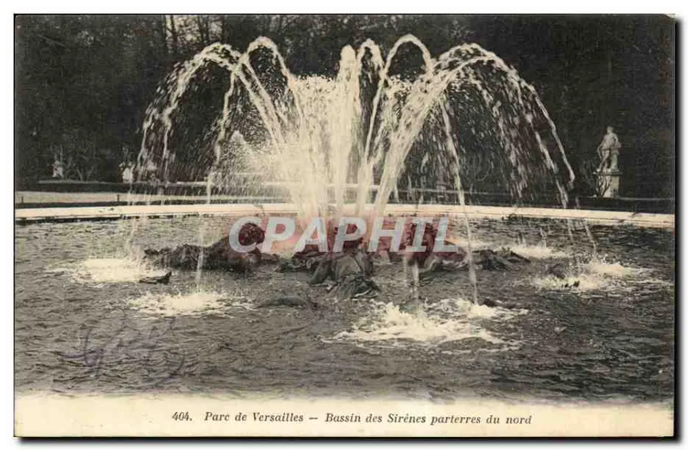Bassin des Sirènes — Parc de Versailles — ÉDIA Paris-Versailles n°404 - Vorderseite
