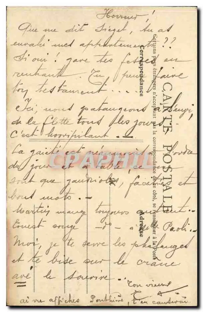 Camp de Mailly — Vista geral — Éditions de Maillard, n° 56 - Verso