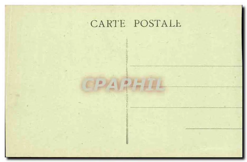 Camp de Coetquidan (Morbihan) — Infanteriebaracken — Edit. Baglin, Rennes - Rückseite