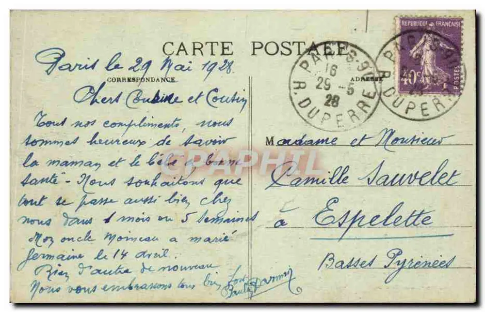 Verdun - Monumento alla Difesa del 1870 — Edizione Husson, Verdun - Verso