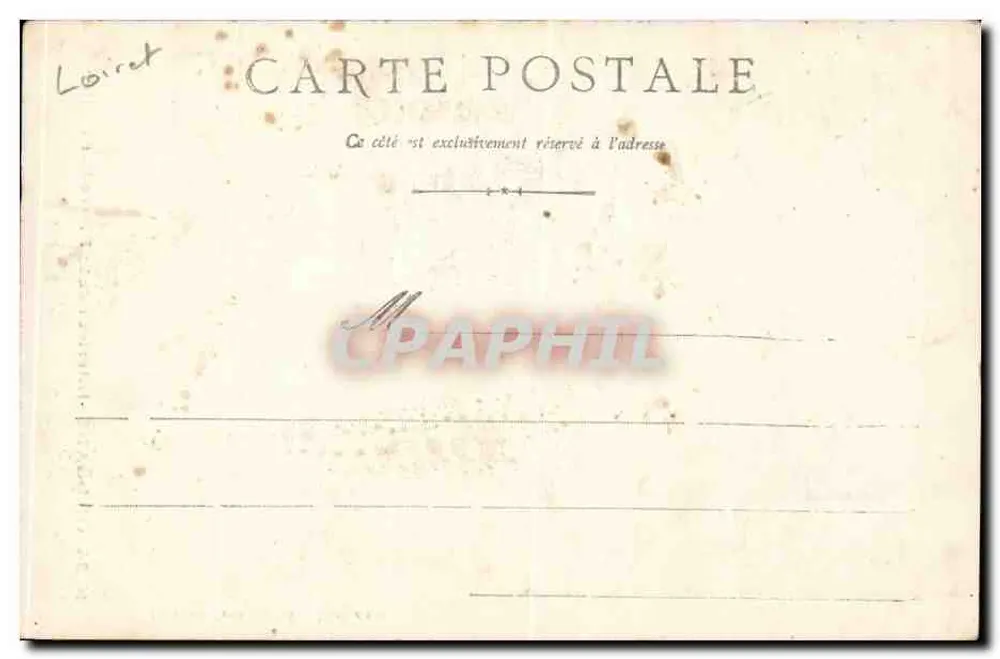 Interior de St-Pierre-le-Puellier — Orléans — Editado pelas Galerias Orléanaises, N.34 - Verso