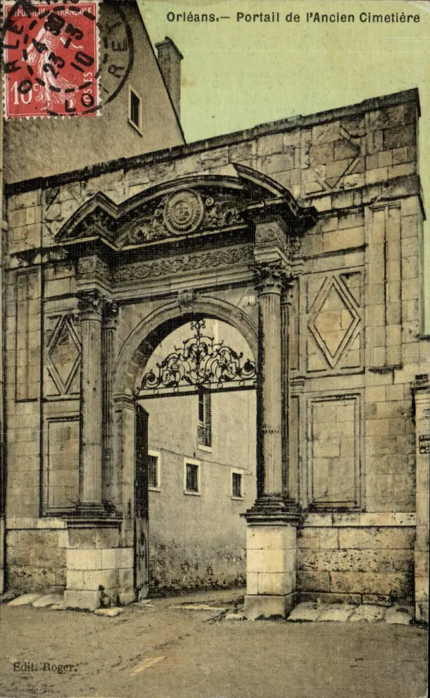 Orléans — Portal des Alten Friedhofs — Edit. Roger - Vorderseite