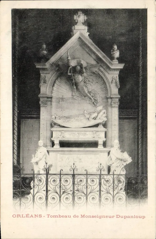 Orléans - Grabmal des Monseigneur Dupanloup — unbekannter Verleger, Seriennummer 1052 - Vorderseite