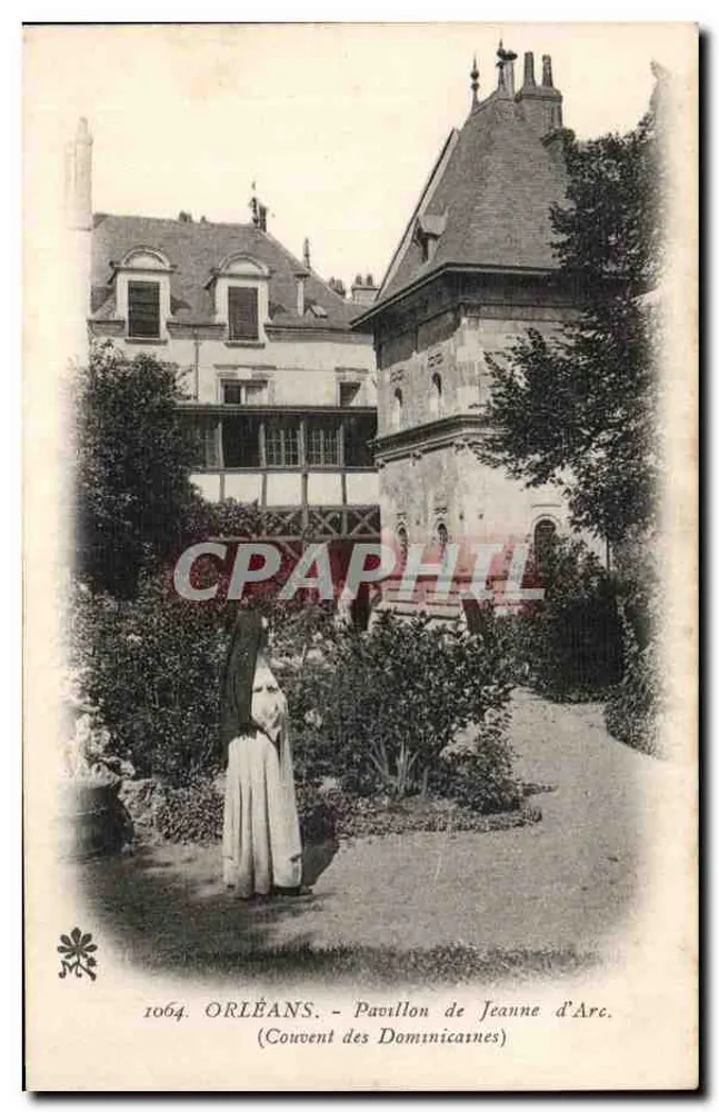 Orléans - Pavillon der Jeanne d'Arc. (Kloster der Dominikaner) - Vorderseite