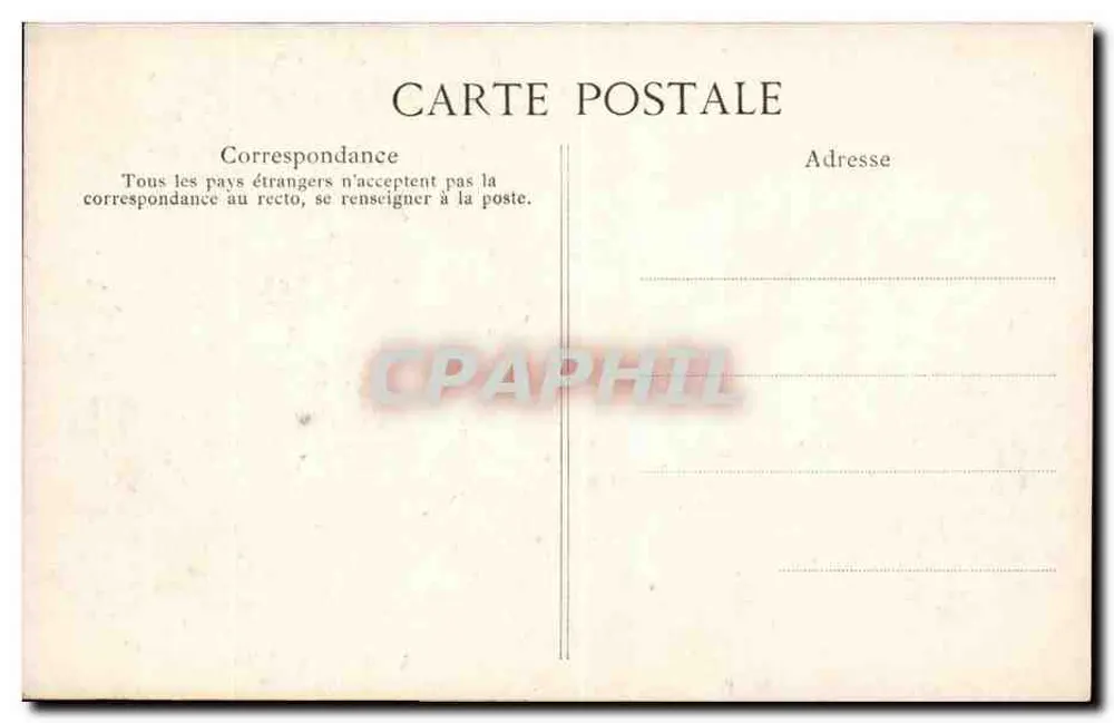 Orléans — "Les Augustins" — 21, Avenue Dauphine — Verlag J. Loddé - Rückseite