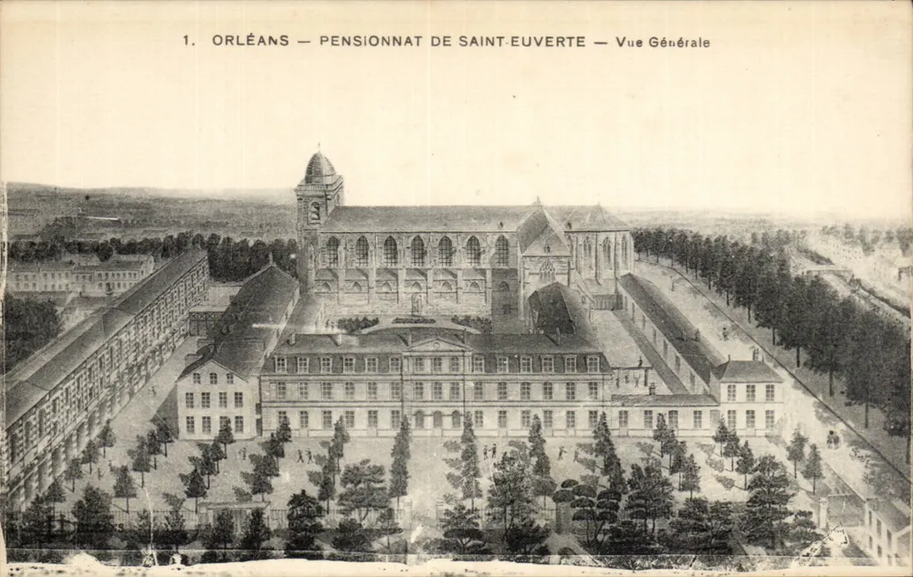 Orléans — Pensionnat Saint-Euverte — Allgemeiner Blick - Vorderseite