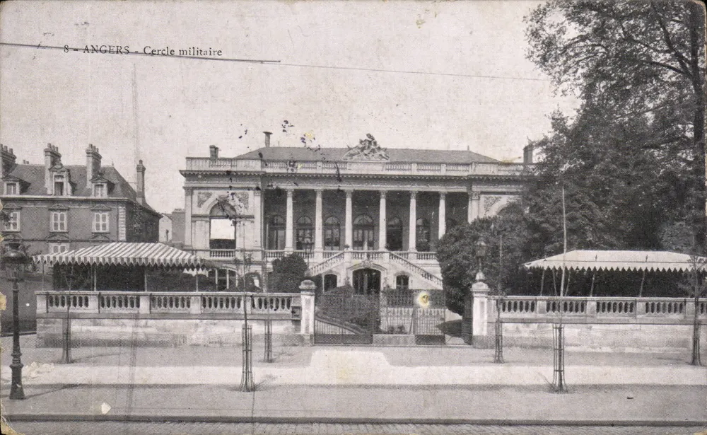 Angers - Círculo Militar — editor desconhecido, n° de série 8 - Frente