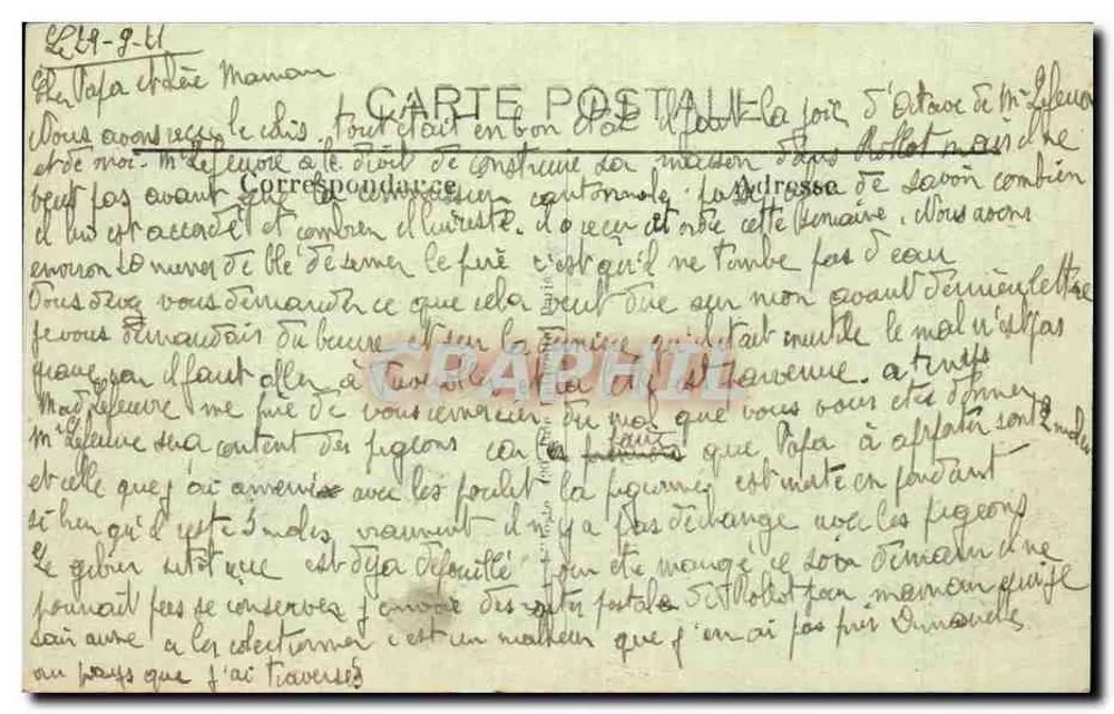 Roulot (Somme) — Rue St-Nicolas após a Guerra 1914-18 — Edit. Maupetit, Roullet - Verso