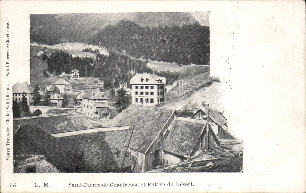 Saint-Pierre-de-Chartreuse — Ingang van het Woestijn — L. M. n° 454 - Voorkant