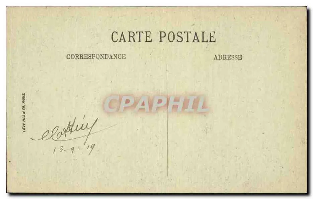 La Grande Chartreuse — Estrada do Deserto — LL. — Editor LL. — N° 42 - Verso