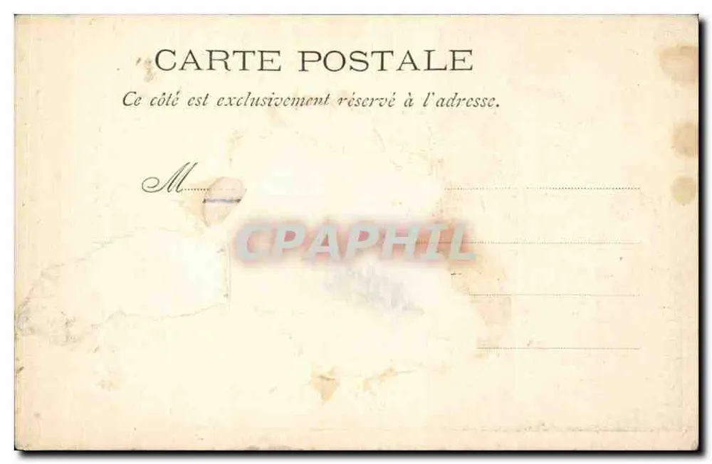 Grenoble — Fontaine du Lion von Sappey — Verlag Léa. Robert, P. des Alpes - Rückseite