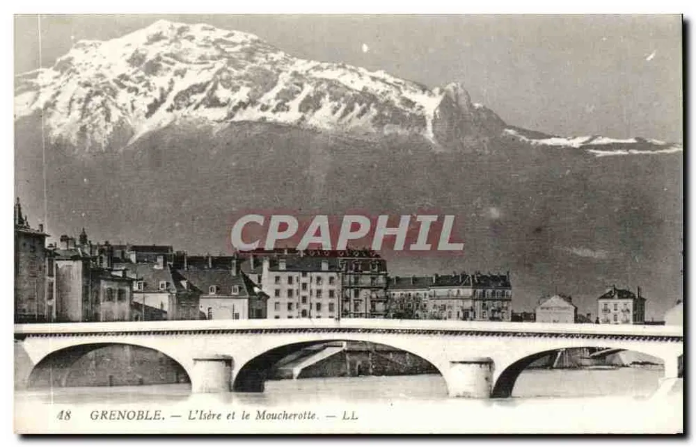 Grenoble — A Isère e o Moucherotte — LL - Frente