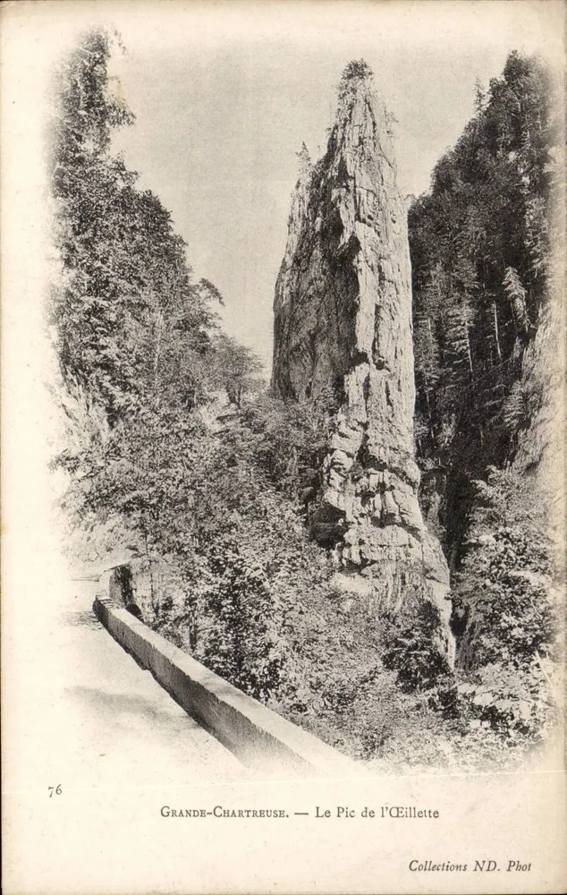 Grande-Chartreuse — O Pico da Óculos — Coleções ND. Fotografia - Frente