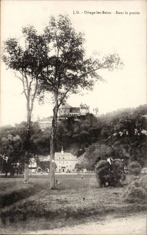 Uriage-les-Bains — Na Pradaria — J.G. - Frente
