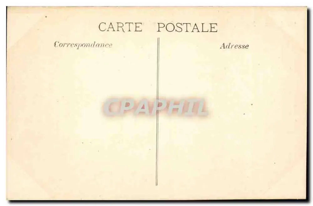 Nîmes. Jardin de la Fontaine, Gesamtansicht — unbekannter Verleger, Seriennummer 25 - Rückseite