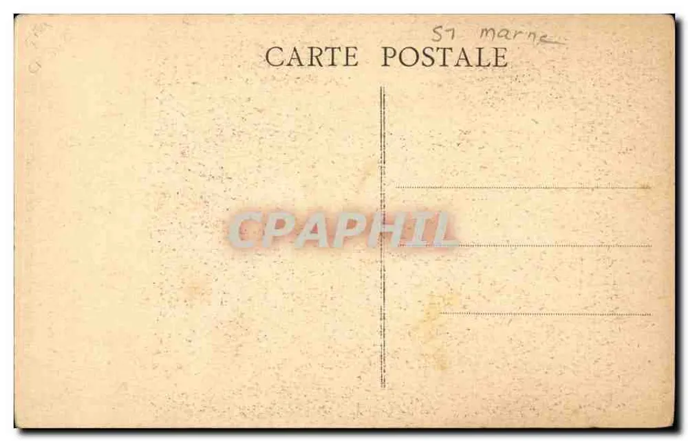 Reims — 'O Sorriso de Reims' — Anjo — Delimotte - Verso