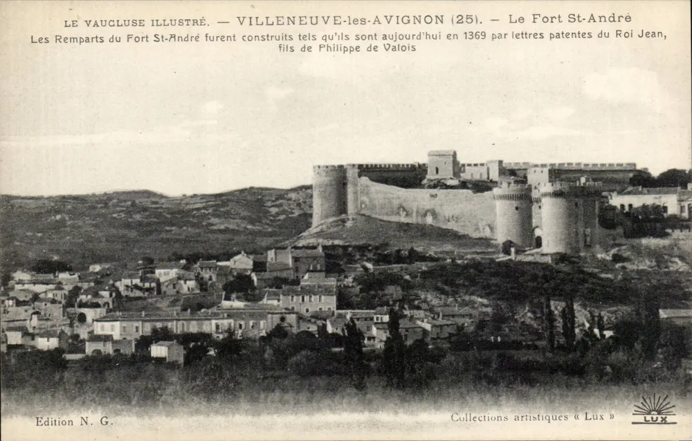 Villeneuve-lès-Avignon (25) — Fort St-André — Edition N.G. - Vorderseite