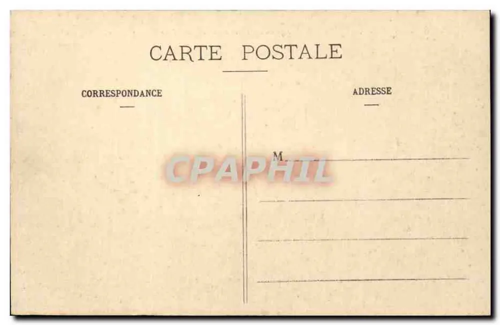 Angers - Das Justizpalast - Platz Champ-de-Mars - L.V., phot. - Rückseite