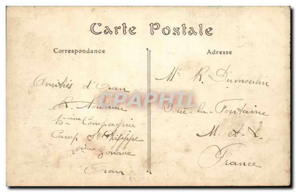 Oran — Der Môle und die Torpedostation — ND. Phot. n°110 - Rückseite