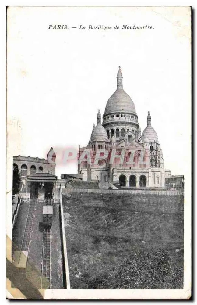 Paris — Die Basilika von Montmartre — PAPHIL - Vorderseite