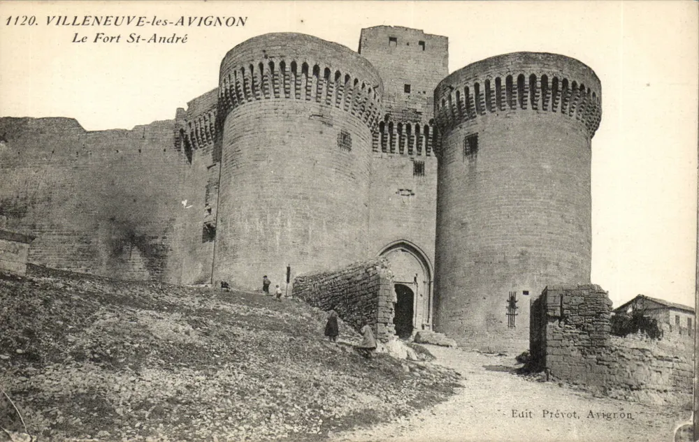 Villeneuve-lès-Avignon — O Forte Saint-André — Editor Prévot, Avignon - Frente