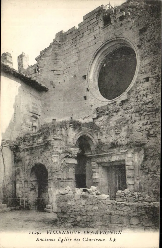 Villeneuve-lès-Avignon — Alte Kirche der Kartäuser — L★ - Vorderseite