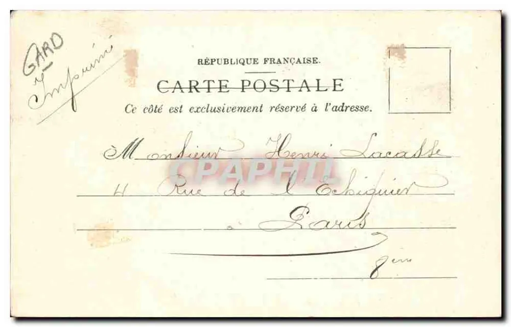 Pozo de la Chartreuse en Villeneuve-lès-Avignon — Maison Universelle, Nouvelles Galeries, Avignon — n°17 - Reverso