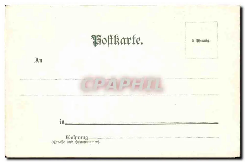 Zwei junge Frauen in elegantem Kleid — Schwarzwaldbild — Verleger Johannes Elchlepp, Freiburg - Rückseite