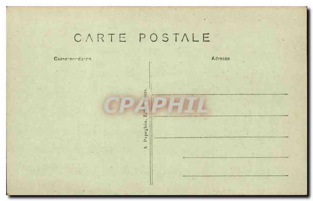 Angers (M.-et-L.) — Museu do Velho Bispo (Lado Sudeste) — A.P. - Verso