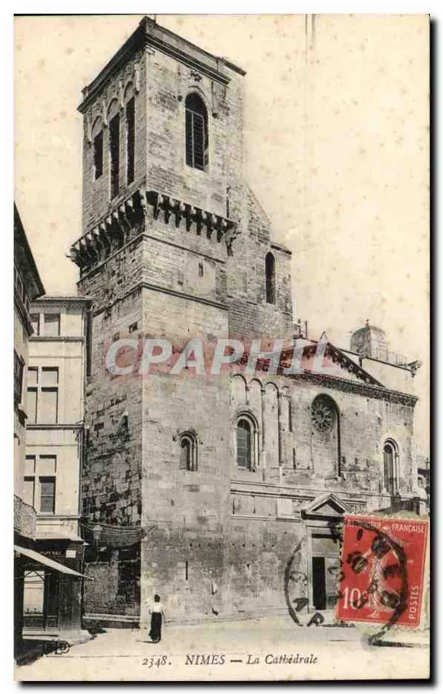 Nîmes — A Catedral — Editor não identificado, n° de série 2548 - Frente
