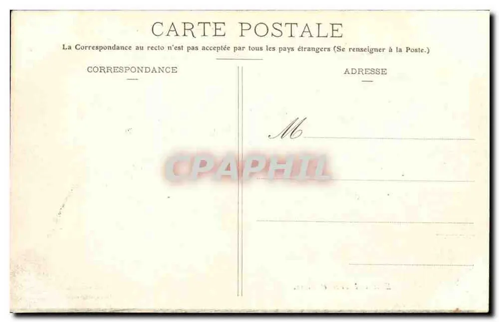 Nîmes. A Maison Carrée — Edição Granier et Pilon, n°4 - Verso