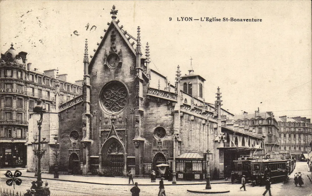 Lyon — A Igreja de Santo Bonaventura — Imp. Edit. Lyon - Frente