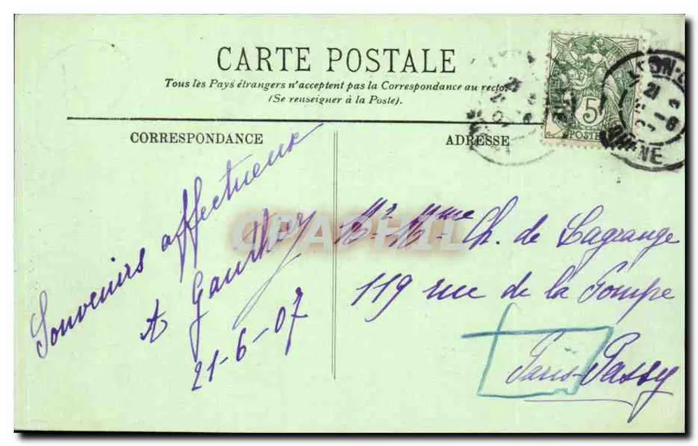 LYON — Notre-Dame de Fourvière — A Abside - Verso