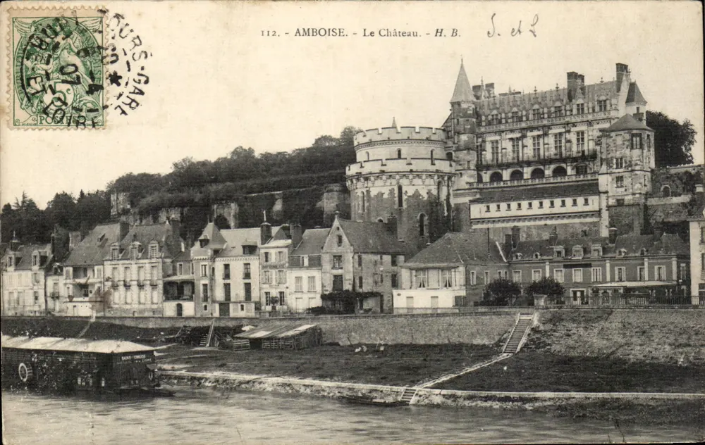 Amboise - O Castelo — H. B. — n° 112 - Frente