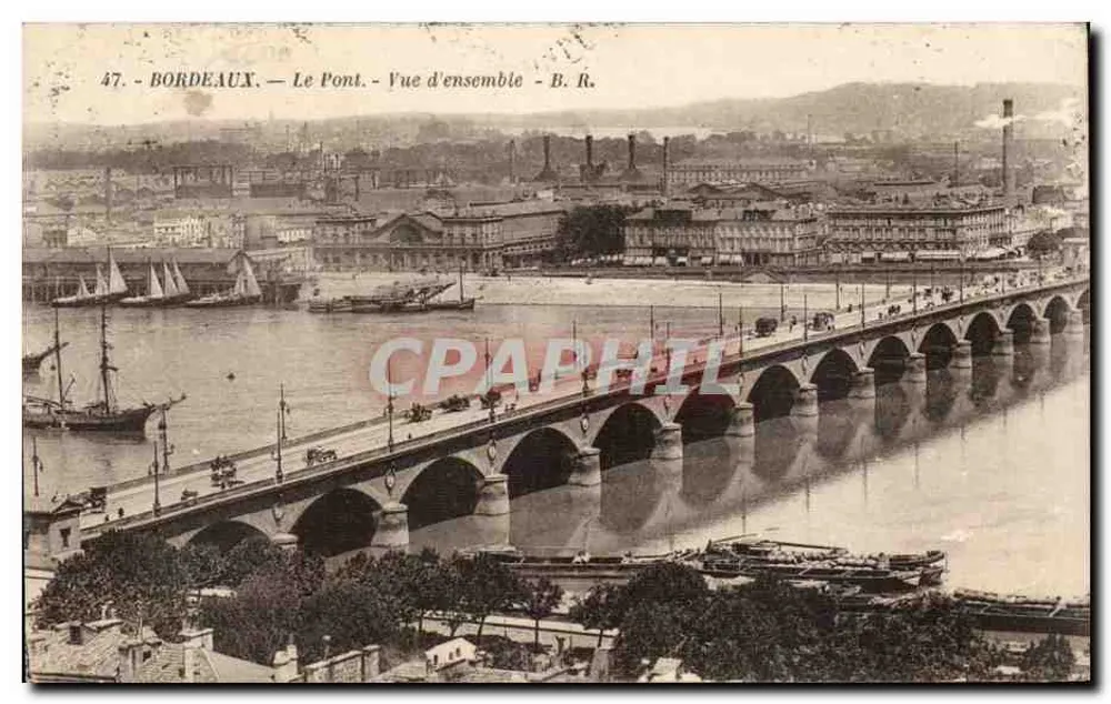 Bordeaux — Most — Widok ogółem — B. R. - Awers