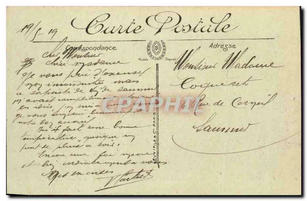 Bordeaux — Panorama e a Gironde — LL. SELECTA - Verso