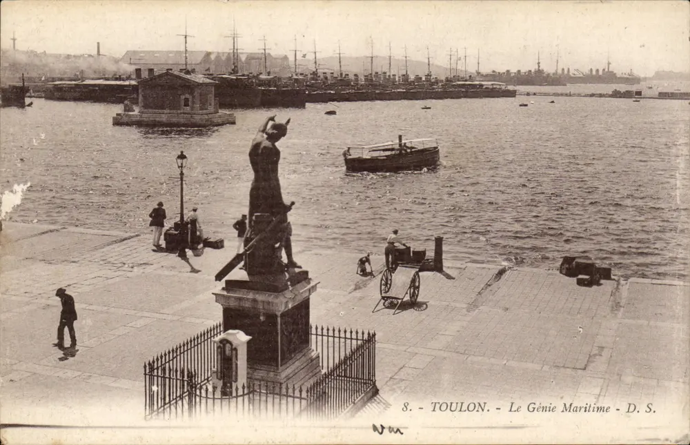 Toulon — O Gênio Marítimo — D. S. n°8 - Frente