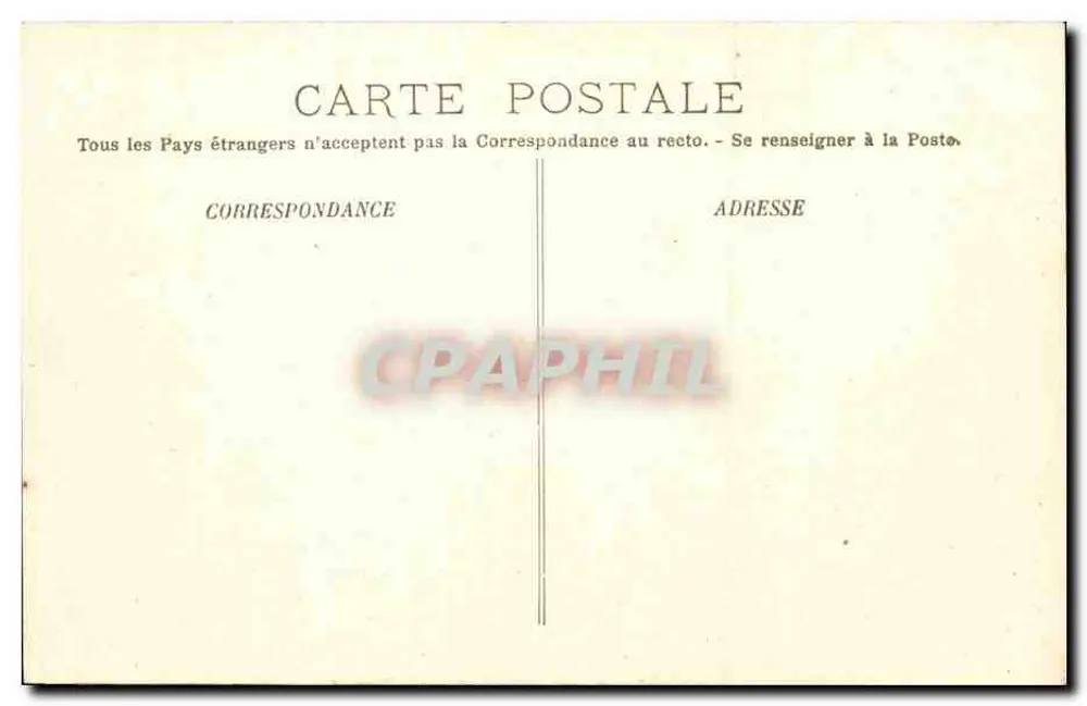 Toulon — Vista geral — A. Bougault, n° 124 - Verso