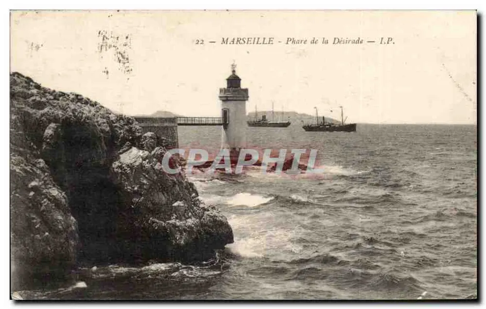 Marseille — Farol da Désirade — I.P. n°22 - Frente