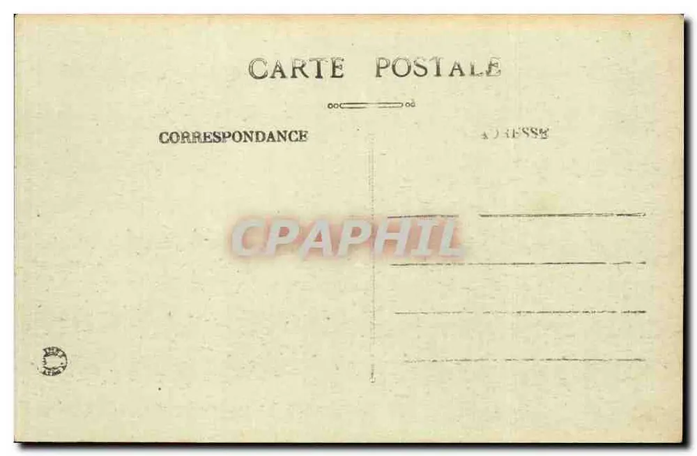 Marseille — Le Prophète — BR 1553 - Verso