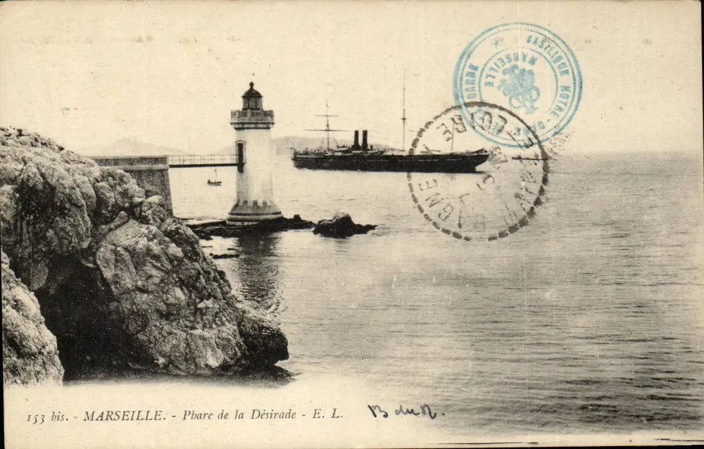 Marselha - Farol da Désirade - E. L. - 153 bis - Frente