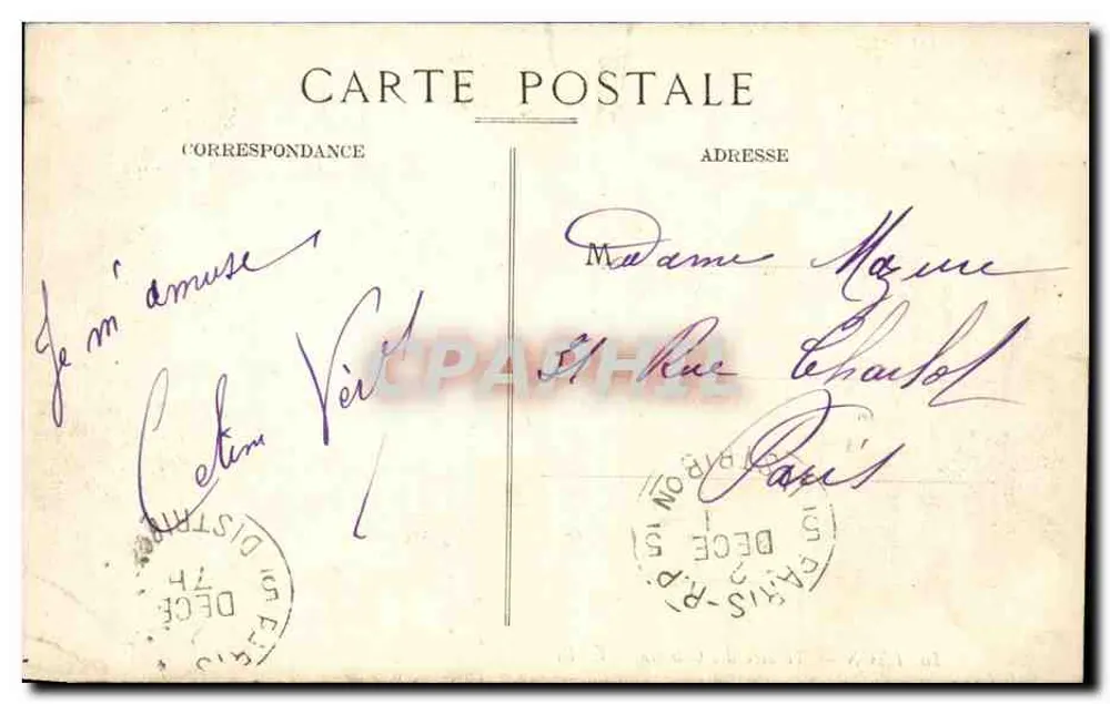 LYON — Teatro dos Celestins — E. R. - Verso