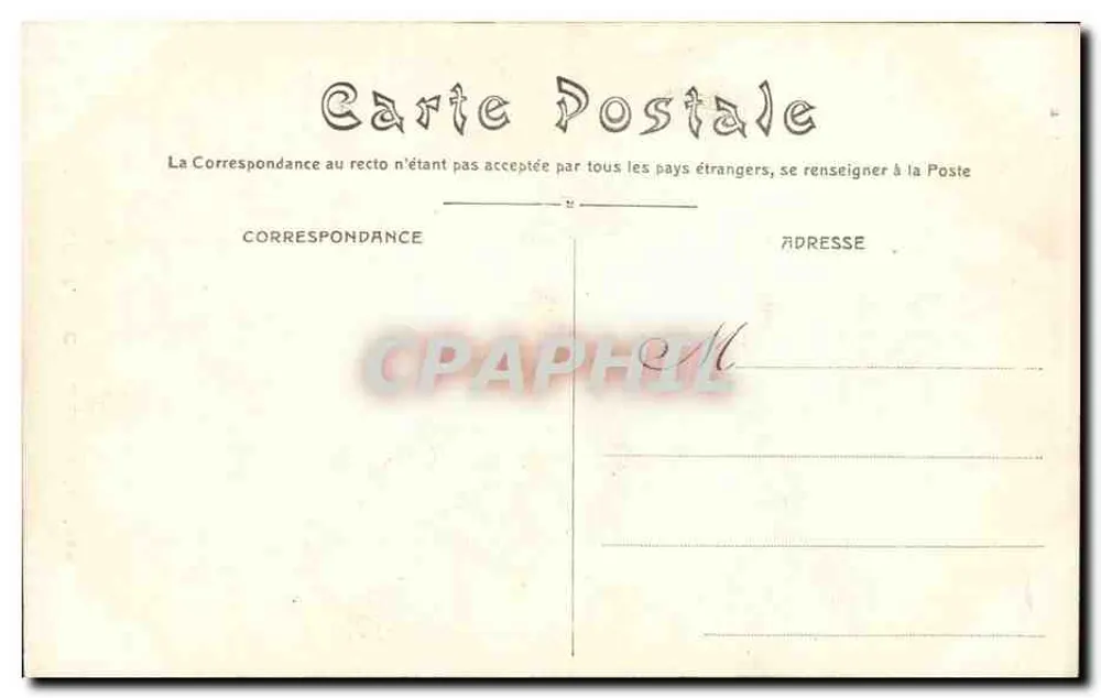 LYON — Catedral de São João — H. D. n° 172 - Verso