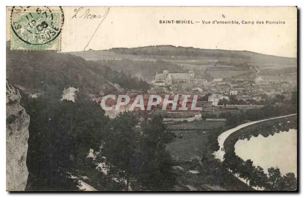Saint-Mihiel — Visão geral, Campo dos Romanos — Editor não visível - Frente