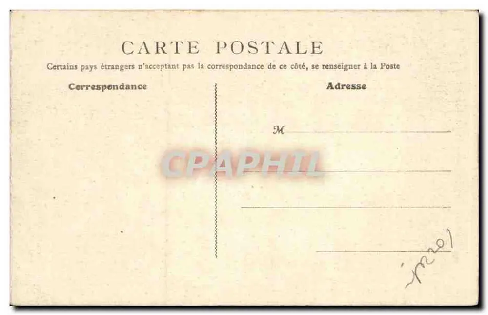 Orléans — Denkmal der Verteidigung — Nouvelles Galeries Parisiennes - Rückseite