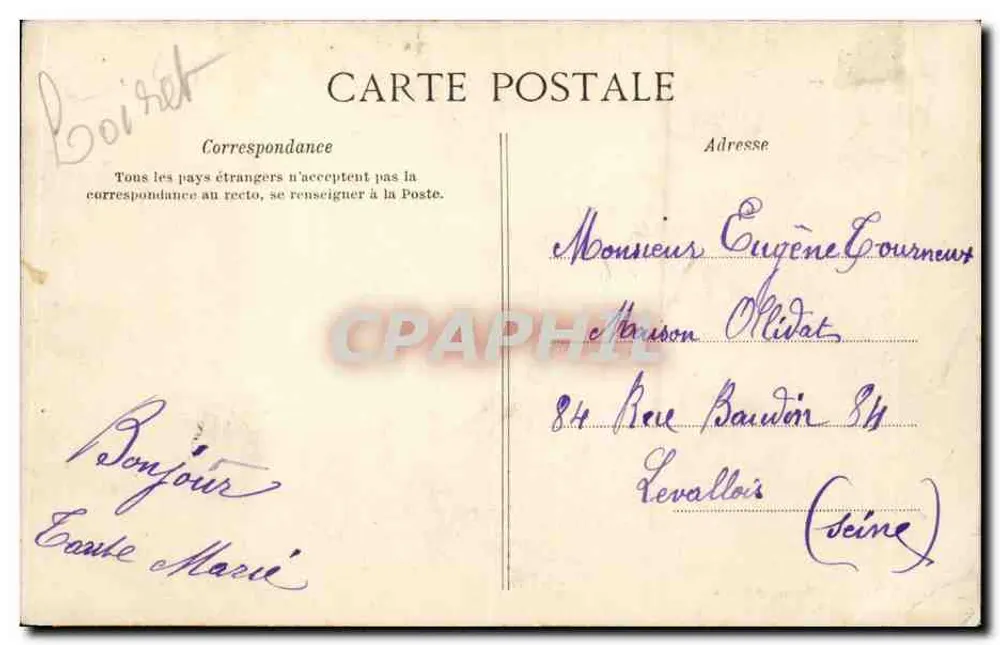 Orléans — Panorama — Loddé, editor, Orléans - Verso